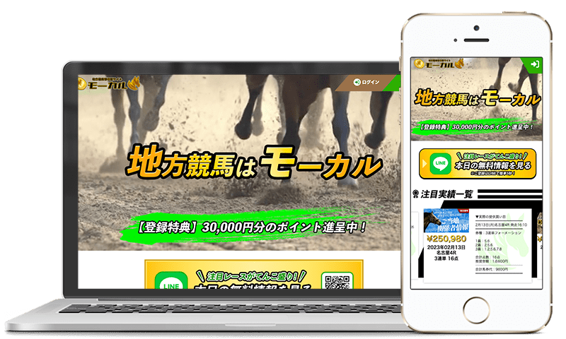 モーカルのPC、SP画像