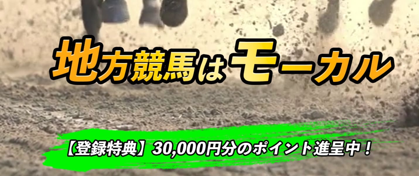 地方競馬　おすすめ　モーカル