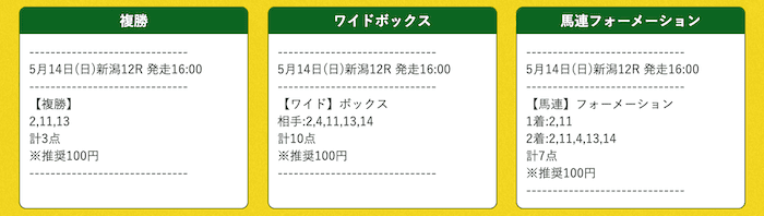 ポケうま　無料予想