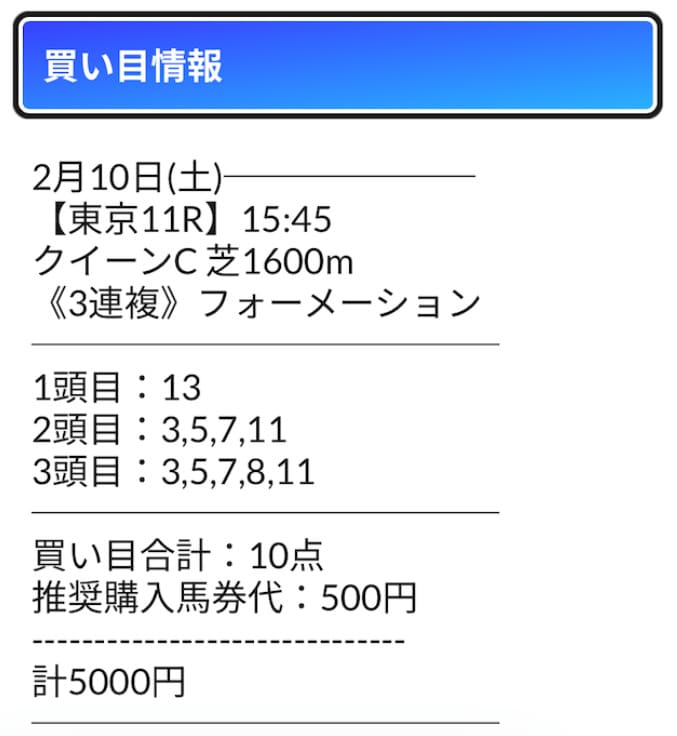 リホラボ！　無料予想