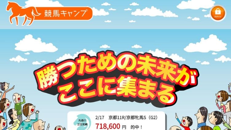 競馬予想サイト「競馬キャンプ」